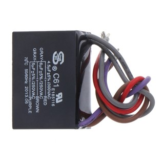 Tụ điện quạt trần YXA CBB61 4 5 + 6 + 5UF 4 5 + 6 + 6UF 5 + 5 + 5UF 4 + 4 + 2 5UF 4 + 5 + 6UF 5 Dây
