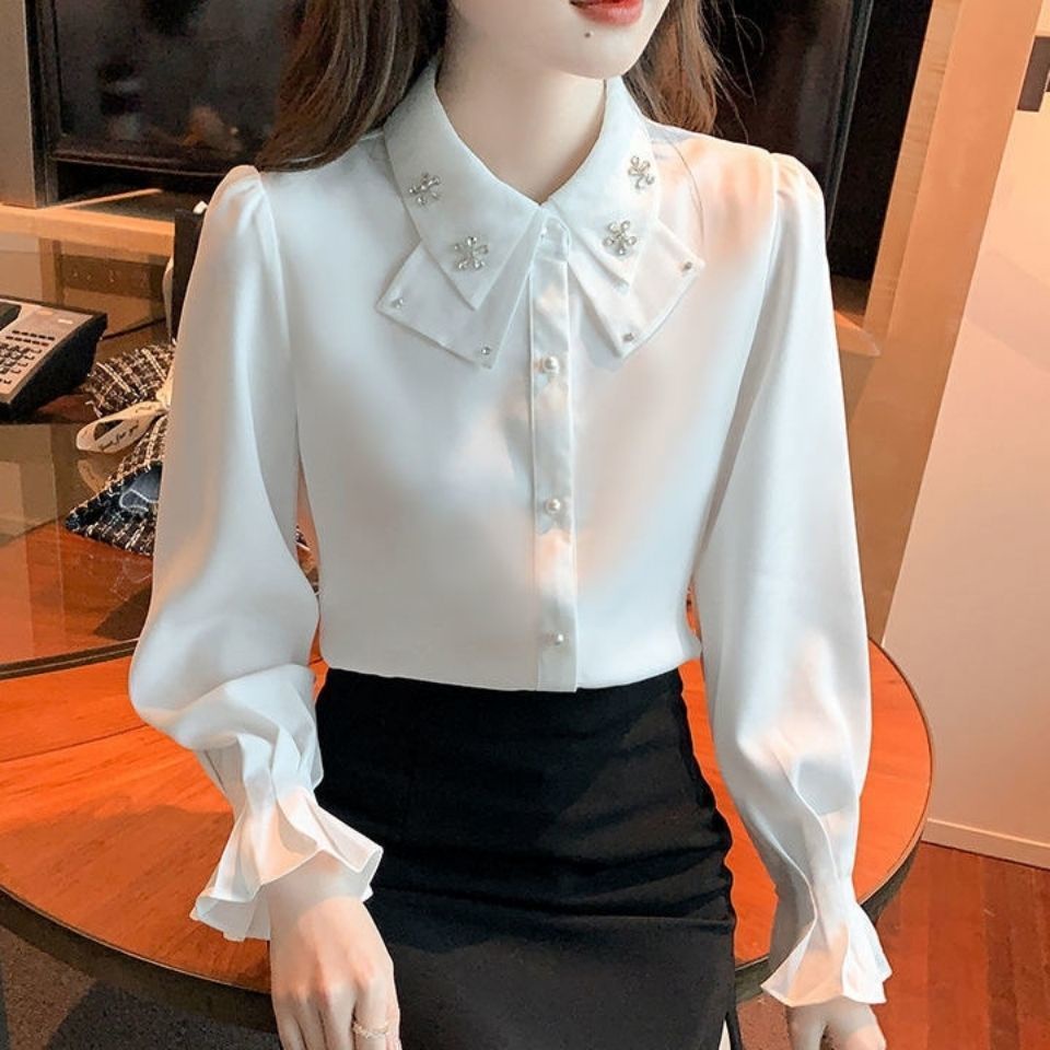 Áo Sơ Mi Chiffon Dáng Ôm Thời Trang Mùa Xuân 2022 Cao Cấp Cho Nữ