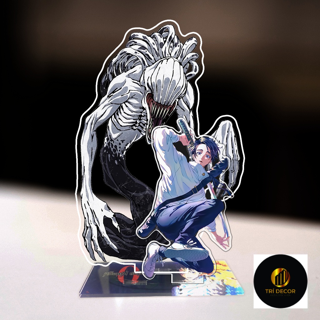 Mô hình Standee Anime Jujutsu Kaisen Yuta Sukuna Gojo Satoru Tojo Manga trang trí góc học tập cao 3cm
