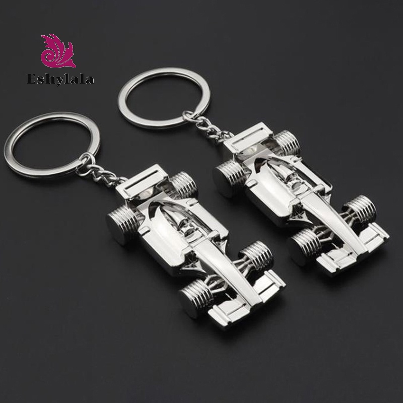 Móc khóa mặt dây chuyền tạo kiểu xe đua thời trang dành cho nam Túi xách Quà tặng hoạt động [MỚI]
