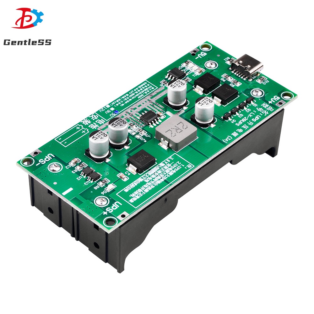USB-C Lademodul 3A (5V/9V/12V) Für 18650 Li-Ion – Mit USV-Funktion, NEU