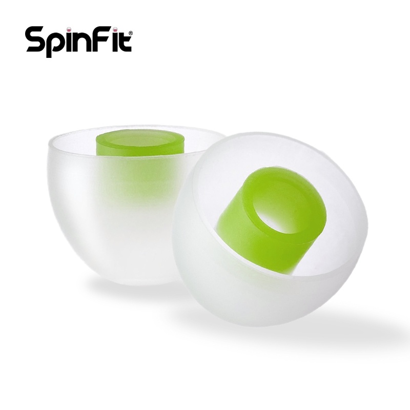 SPINFIT Spinner Nút Silicon Bọc Đầu Tai Nghe dia 4.5mm cp145 cp-145 Chuyên Dụng Cho dunu / jvc