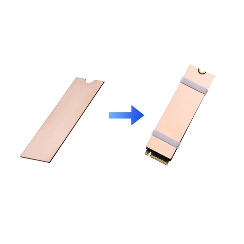 M.2 NVMe 2280 SSD Heatsink M.2 Copper NVMe Solid Hard Drive Heat Sink Coolers