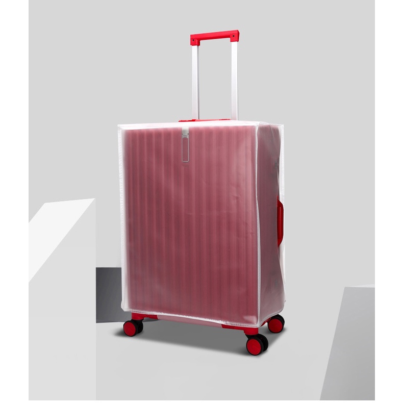 Áo Trùm vali trắng EVA 20-30 inch không viền toàn thân M.E.N {SALE SỐC}