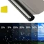 DWEL 1 Cuộn 50x3m Giấy Dán Xe Hơi, Chống Tia UV Chống Trầy Xước Cửa Sổ Tint Phim, Bóng Nắng Đen Bền Nhiệt UV Khối Kính Dán Kính Chắn Gió