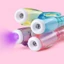 Bút Vô Hình DELMER Có Đổ Lại, Với Bút Gel Ánh Sáng Nhỏ Bút Đánh Dấu Vô Hình Dễ Thương, Đèn UV Hai Đầu Ngộ nghĩnh Biến Mất Bí Mật Bút Tin Nhắn Viết Tay