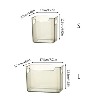 Hộp đựng tủ lạnh WOOLYNOOK, Giá sắp xếp tủ lạnh làm dày không gian, Thùng đựng tủ lạnh có thể xếp chồng lên nhau đa chức năng dung tích lớn Nhà tổ chức nhà bếp