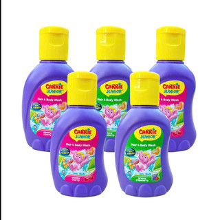 (Mini size 30g) 5 Chai Sữa Tắm Gội Cho Bé Carrie Junior 30g