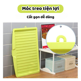 Khay Thoát Nước Nhà Bếp Silicone Đa Năng, Úp Chén Đĩa Ráo Nước Nhanh Khô, Thoát Nước Rửa Trái Cây