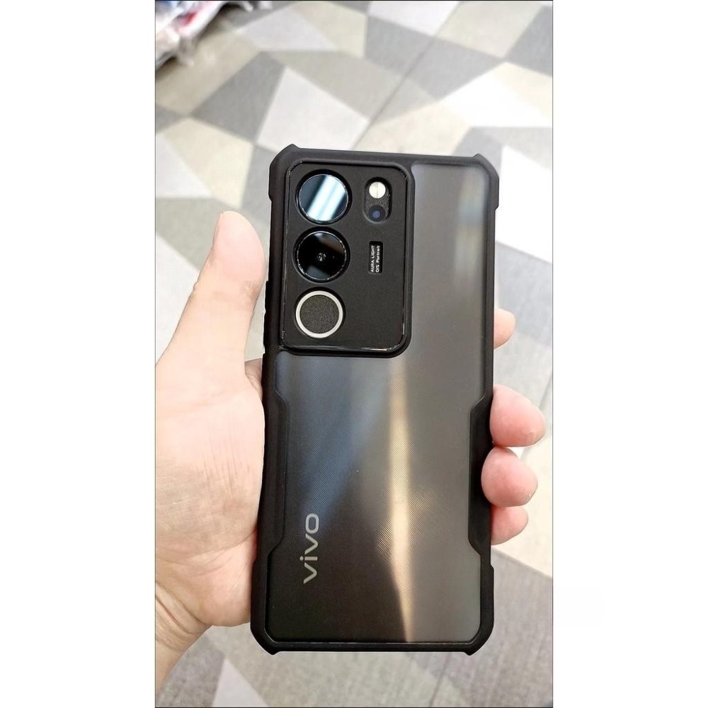 Dành Cho Vivo V29 Pro V 29 V2 9 Ốp Lưng TPU Trong Suốt Acrylic Ốp Lưng Điện Thoại Giáp Chống Sốc Trong Suốt
