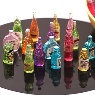 Đèn Chiếu Sáng Sáng Tạo!Keo Dạ Quang mini Tự Trang Trí Chai Rượu Vang Độc Đáo