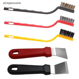 Airspeccutin Bàn Chải Dây Kim Loại Chà Bếp gas Khử Nhiễm Mạnh