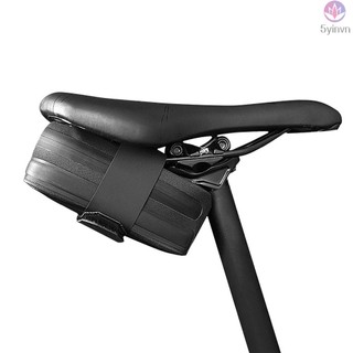 SAHOO Bike Seat Bag Reflective Cycling Rear Seat Post Bag Large Capacity Tail Rear Bag