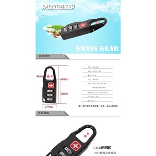 Ổ Khóa Hành Lý mini Bằng Hợp Kim Kẽm Chống Trộm dmw9