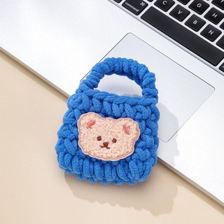 Vỏ túi đựng tai nghe STABFOAM, Tai nghe đan mềm, Hộp sạc Bluetooth sang trọng mềm mại di động dễ thương cho AirPods 1 2 / AirPods 3 Pro2