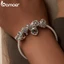 Bamoer Bạc 925 Quyến Rũ Mặt Dây Lãng Mạn Hoa Hồng Thiết Kế Bộ Sưu Tập Phụ Kiện Cho Vòng Tay DIY