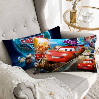 Vỏ Gối Hình Chữ Nhật Disney Pixar Ô Tô Một Mặt In Hình Đệm Polyester Trang Trí Sofa Nhà (Không Có Lõi)