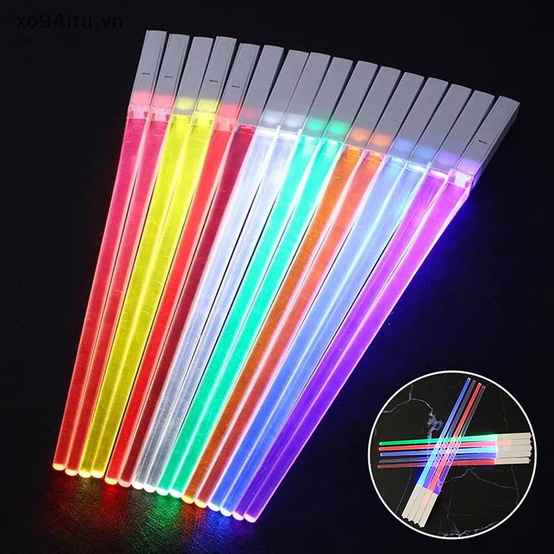 Xoitu 1 Đũa Ăn Tối Có Đèn led Phát Sáng Có Thể Tháo Rời Và Tái Sử Dụng Cho Nhà Bếp vn