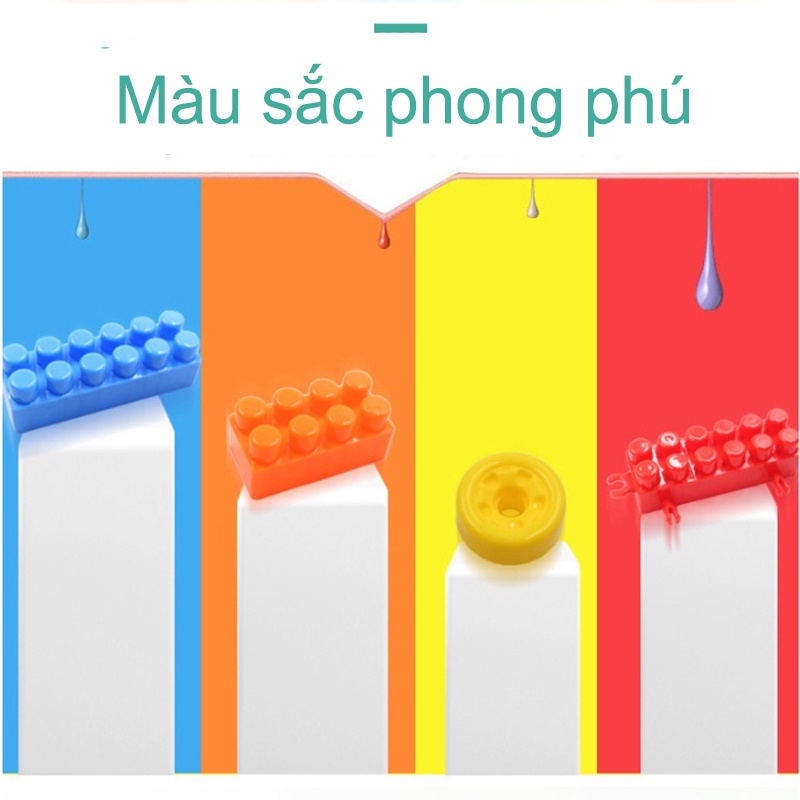 Đồ Chơi Xếp Hình Phát Triển Trí Tuệ Cho Trẻ Em,Nhựa An Toàn,Trò Chơi Lắp Ráp, Lắp Ghép Thông Minh, Đồ Chơi Trẻ Em