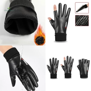 Găng Tay Nhung Thể Thao Hở Ngón Chống Trượt Chống Nước Giữ Ấm Mùa Đông Đi Xe Đạp / Leo Núi / Đi Bộ Đường Dài Cho Nam