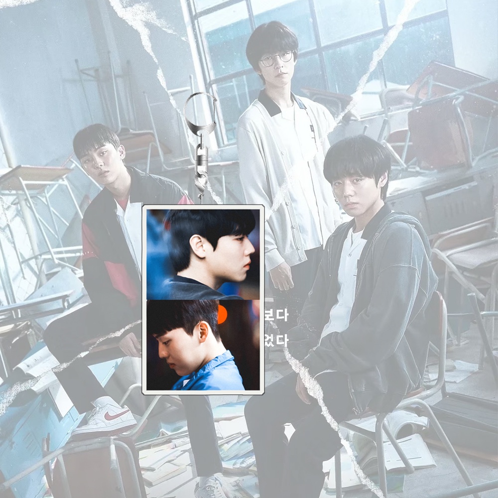 Móc Khóa Acrylic Hình Nhân Vật Trong Phim Hero Class 1 PARK JI HOON Choi Hyun
