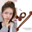 Set 2 Dây Buộc Tóc Cao Su Nút Thắt Hai Đầu, Chun Buộc Tóc Co Giãn Nhiều Màu Phong Cách Hàn Quốc QiQiShop