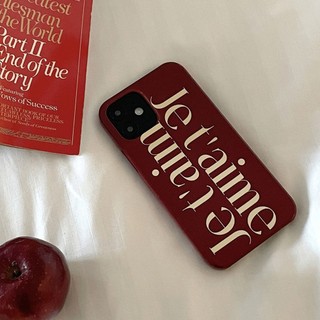 Mới Ốp Điện Thoại Chữ Tiếng Anh Màu Đỏ 11 qjyjs 13 iphone 14promax 12 xr 11promax 14pro 12 13 15 13promax xr xs 11promax 14pro 12 13 15 13promax xr xs