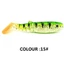JUNYUE88US 5 CÁI Wobblers đuôi chữ T, Mồi đuôi chữ T nhân tạo 8cm / 6g, Câu cá Swimbait Worm Pesca Sinh học Mồi mềm Cá chép