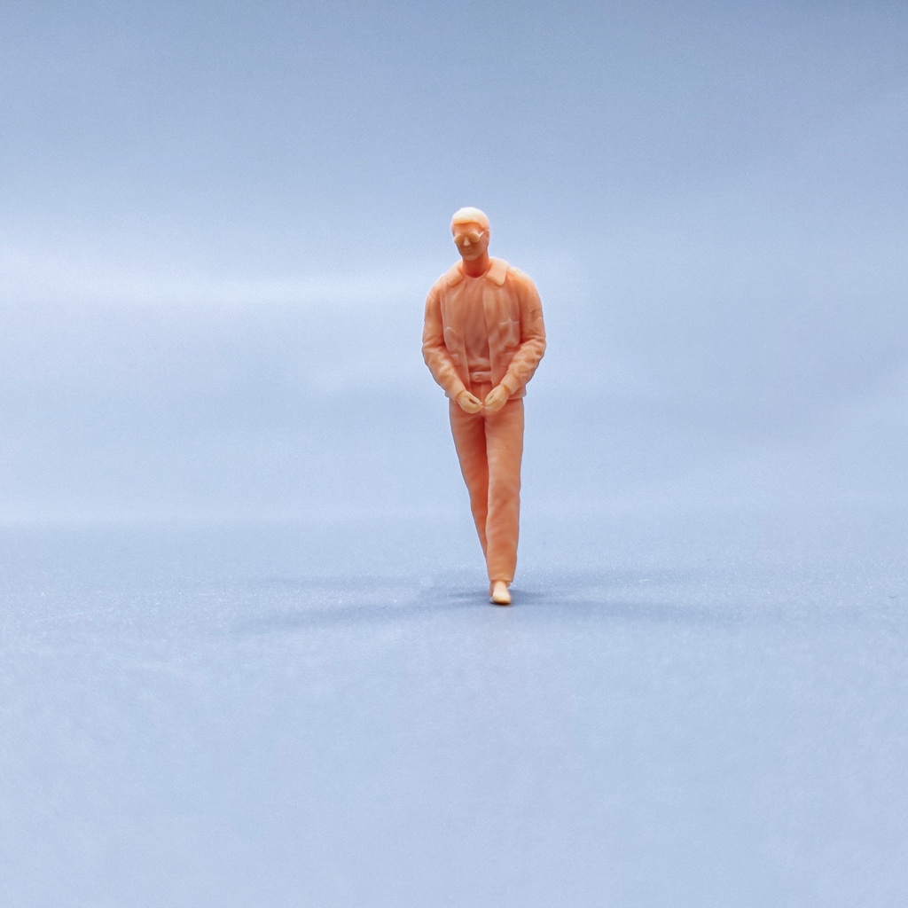 [Uh Hum Model] Búp bê 1: 64 1: 43 Mô hình màu trắng thu nhỏ Zhuang ...