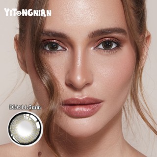 1 Cặp Kính Áp Tròng 2 Màu 14.0-14.5mm Cho Mắt To Tròng