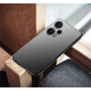 Ốp điện thoại Cứng PC Màu Trơn Sang Trọng Cho Redmi Note 12 Pro + 12 Turbo 12S 12 5G K60 Pro K60e K50 Gaming Ultra Extreme Edition 12C Ultra Thin Frosted Slim Back Cover PC Case