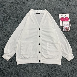 Áo Carigan Khoác Ngoài Bigsize Nữ Dáng Dài Nhiều Màu 60-90kg Dáng Dài Phom Rộng Dễ Phối Đồ Vải Trẻ Trung KHOAC8