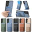 Dành Cho Samsung S22 Ultra S22 Plus S21 Plus S21 Ultra S21 FE S20 FE S20 Plus S20 Ultra S10 Plus Ví Sợi Carbon Vỏ Đựng Thẻ Khe Cắm