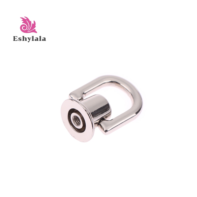 2 Bộ phận phần cứng Túi đeo nhẫn hình chữ D Khóa kẹp bên Khóa kim loại cổ điển Khóa đôi D Túi xách Tay cầm dây chuyền Đầu nối Dây đeo túi [MỚI]
