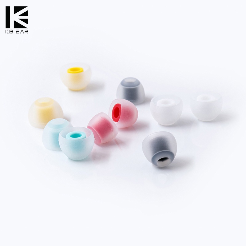 1 Cặp (2 Cặp) Tai Nghe KBEAR 07 Silicone Nâng Cấp Cách Âm Kèm 5 Cặp (10 ...