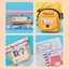 GETVOW 60 Cái / Cuộn Tên Nhãn Dán, Phim Hoạt Hình Trống Nhãn Dán, Di Động Tự Dính Có Thể Viết Học Sinh Văn Phòng Phẩm Thẻ Miếng Dán