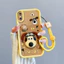 ốp lưng Iphone X Xs Max Iphone Xr ốp lưng gấu dâu Phim Ba chiều Hình búp bê ốp lưng điện thoại mềm dễ thương BB-TYGZ