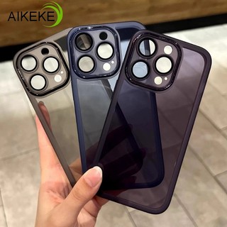 Đơn Giản Với Ống Kính Phim Vỏ Điện Thoại Cho OPPO A5 A3 Pro A3X A80 A60 A40 A40M A98 A97 A79 A78 A18 A38 A76 A36 A59 A58 A58X A55 5G Vỏ Mềm Bảo Vệ Chống Sốc Trong Suốt
