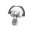 Treeling 2 Thép Không Gỉ D Trục D D-Rings 1 4 Inch Chân Máy Vít Gắn Vít Adapter