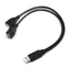 WU USB 2 0 Adapter Dây Đôi USB Nữ Y Splitter Dây Cáp Thưởng Thức Sạc Và Truyền Dữ Liệu Cho Đèn Quạt USB