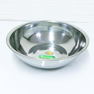 Thau inox Trường Thành cao cấp loại dày, nặng, đẹp, đường kính 16cm - 38cm - Trường An VN