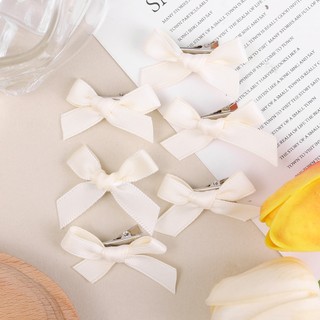 Thời Trang Set 8 Kẹp Tóc Nơ Ruy Băng Màu Kẹo Ngọt Dành Cho Bé Gái y2k
