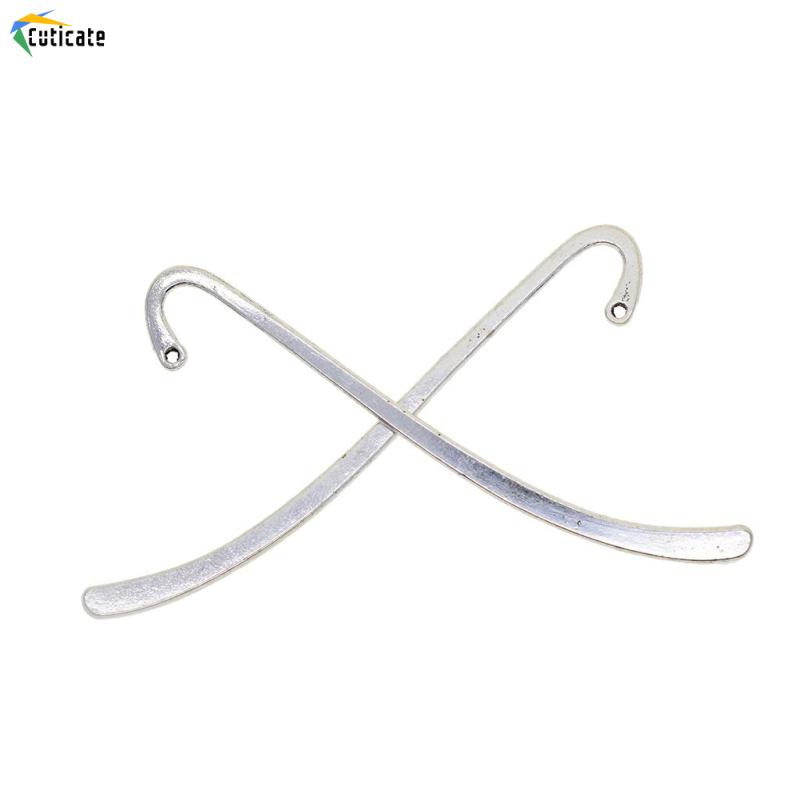 20 Chiếc Vintage Đính Hạt Dấu Trang Sách Có Móc Trang Sức Thủ Công DIY