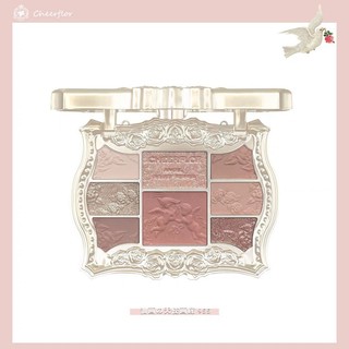 CHEERFLOR Bảng Phấn Mắt Nhiều Màu Đa Năng Có Độ Bóng Cao Ánh Ngọc Trai