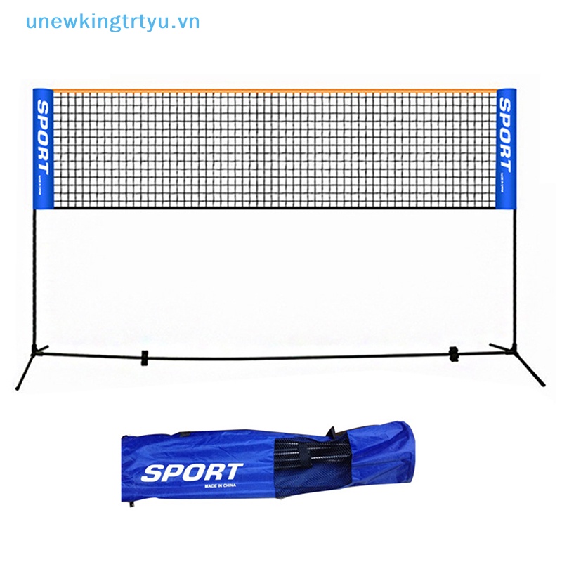 Unewtyu Di Động Gấp Tiêu Chuẩn Lưới Cầu Lông Trong Nhà Thể Thao Ngoài Trời Bóng Chuyền Huấn Luyện Tennis Lưới Vuông Lưới VN