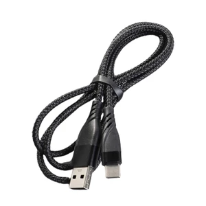 Cáp USB Type C 4ft BTM, nylon, QC3.0, sạc 65W, sạc nhanh