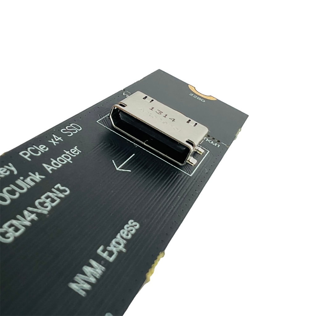 Thẻ Chuyển Đổi pci-e x4 ssd Sang u.2 oculink sff-8612 gen4 / gen3 2.5 inch nvme u.2 (sff 8639) Sd pci-e