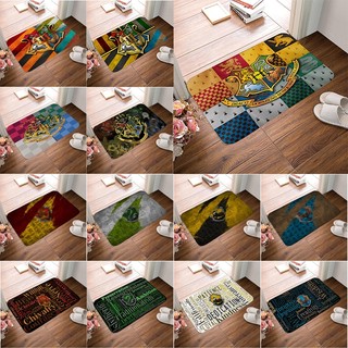 Kẹp Thảm Cửa Harry Potter Gryffindor & Hufflepuff & Ravenclaw & Slytherin Quà Tặng Thiết Thực Cho Bạn Bè Phòng Ngủ Văn Phòng Trang Trí Nhà Cửa Thảm Sàn Chống Trơn Trượt (60x40CM)