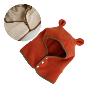 XGB Mềm Mũ Bonnet Cho Bé Sơ Sinh Trẻ Sơ Sinh Mũ Dày Mũ Mùa Đông Mũ Bảo Vệ Tai Dễ Thương Mũ Cho Bé Tập Đi 1-4
