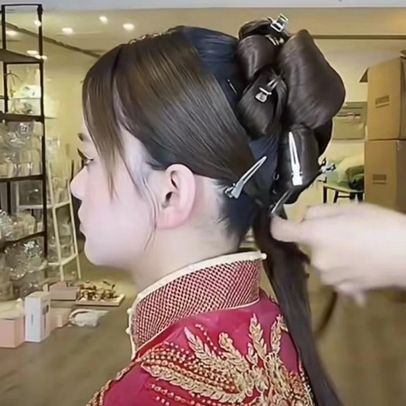 Kẹp Tóc Kim Loại y2k Cố Định Tóc Đơn Giản Chuyên Nghiệp / Không Để Lại Dấu Vết Thời Trang Cho Nữ